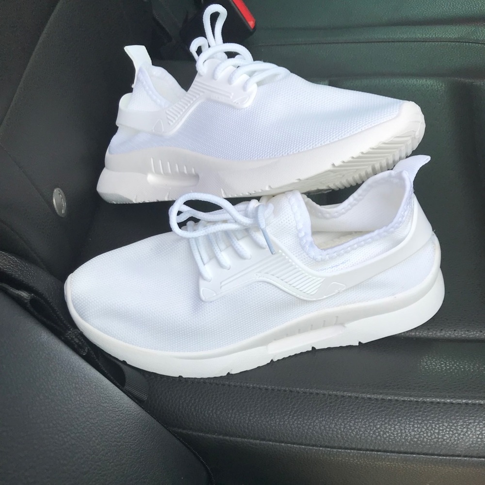 Fashion nova white sneakers